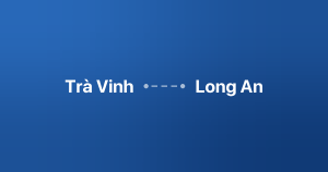 Xe ghép Trà Vinh Long An