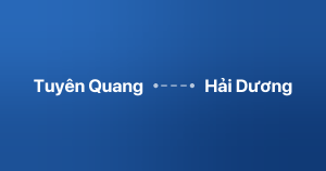 Xe ghép Tuyên Quang Hải Dương