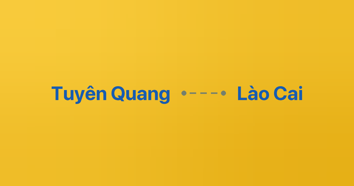 Xe ghép Tuyên Quang Lào Cai 4 Xe ghép Tuyên Quang Lào Cai