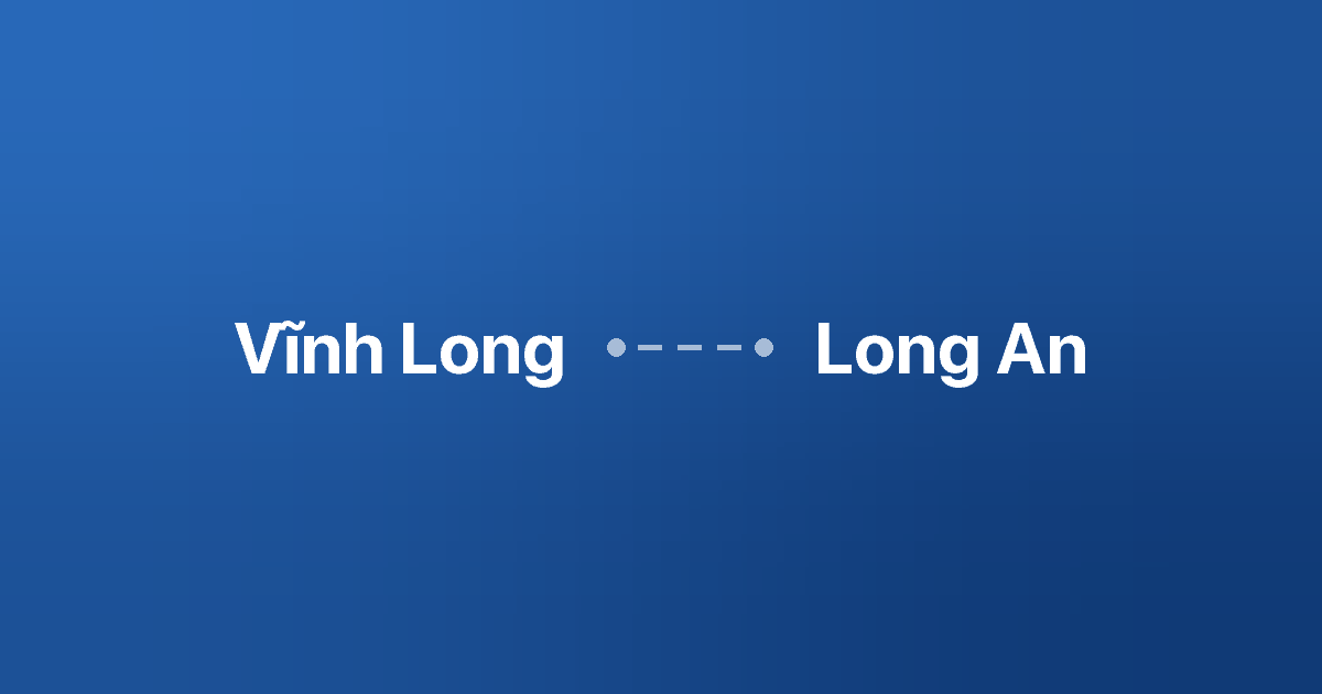 Xe ghép Vĩnh Long Long An