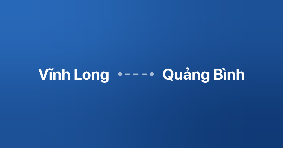 Xe ghép Vĩnh Long Quảng Bình 1 Xe ghép Vĩnh Long Quảng Bình