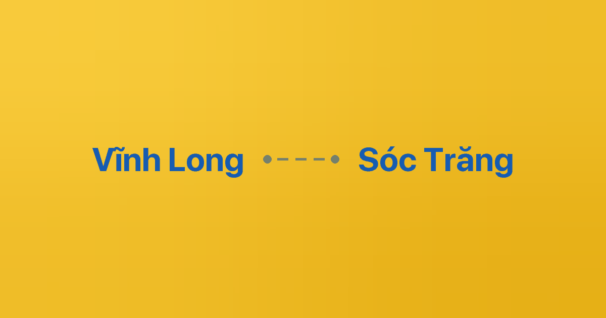 Xe ghép Vĩnh Long Sóc Trăng 2 Xe ghép Vĩnh Long Sóc Trăng