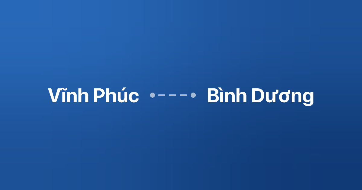 Xe ghép Vĩnh Phúc Bình Dương