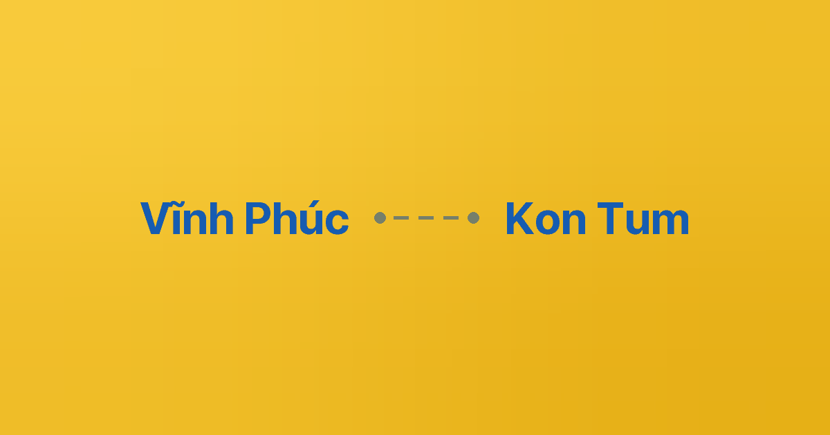 Xe ghép Vĩnh Phúc Kon Tum