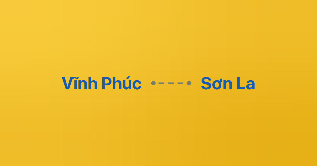 Xe ghép Vĩnh Phúc Sơn La