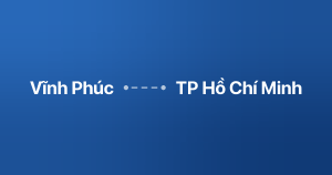 Xe ghép Vĩnh Phúc TP Hồ Chí Minh