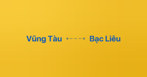 Xe ghép Vũng Tàu Bạc Liêu