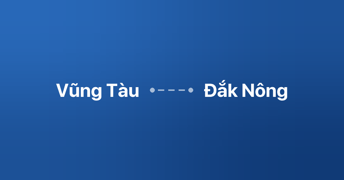 Xe ghép Vũng Tàu Đắk Nông 5 Xe ghép Vũng Tàu Đắk Nông