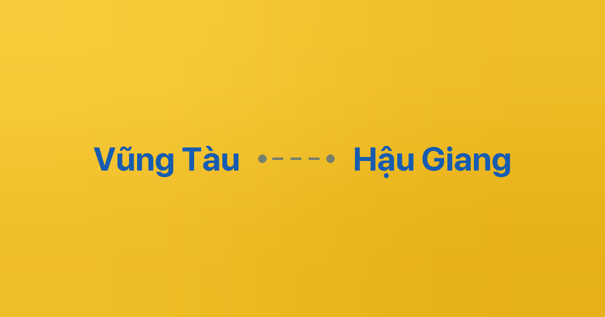 Xe ghép Vũng Tàu Hậu Giang 4 Xe ghép Vũng Tàu Hậu Giang