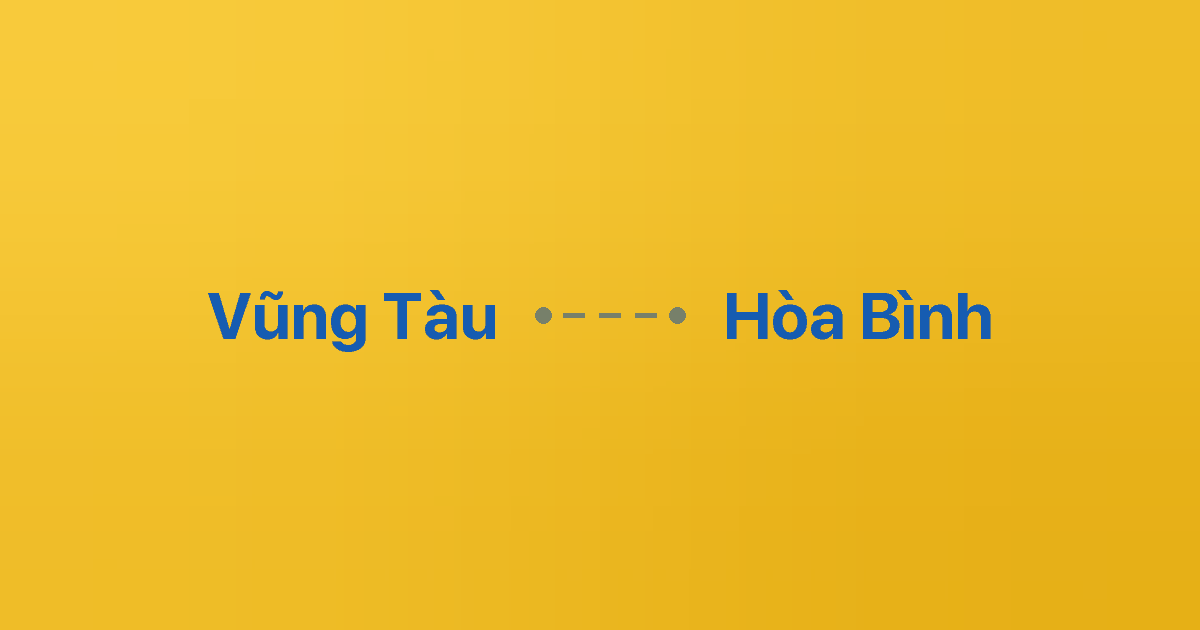Xe ghép Vũng Tàu Hòa Bình 3 Xe ghép Vũng Tàu Hòa Bình
