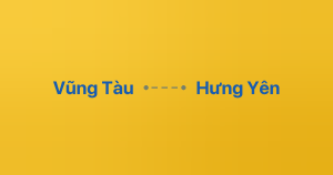 Xe ghép Vũng Tàu Hưng Yên
