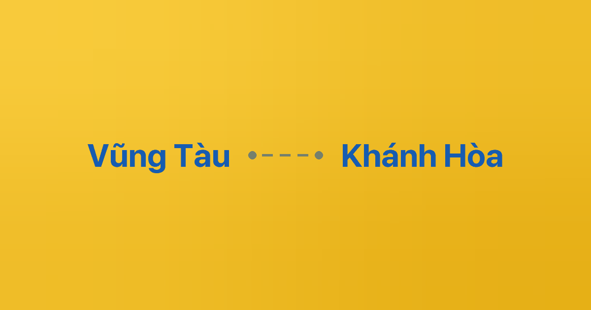 Xe ghép Vũng Tàu Khánh Hòa