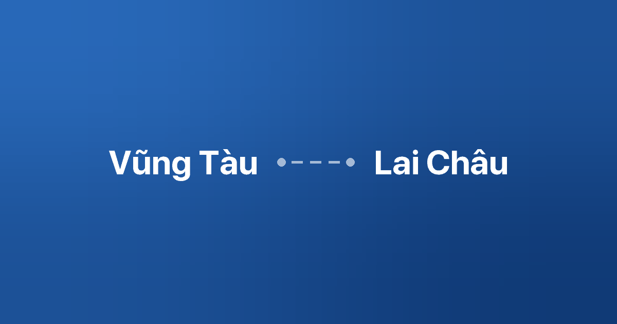Xe ghép Vũng Tàu Lai Châu 3 Xe ghép Vũng Tàu Lai Châu