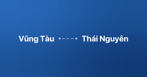 Xe ghép Vũng Tàu Thái Nguyên
