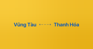 Xe ghép Vũng Tàu Thanh Hóa