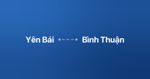 Xe ghép Yên Bái Bình Thuận