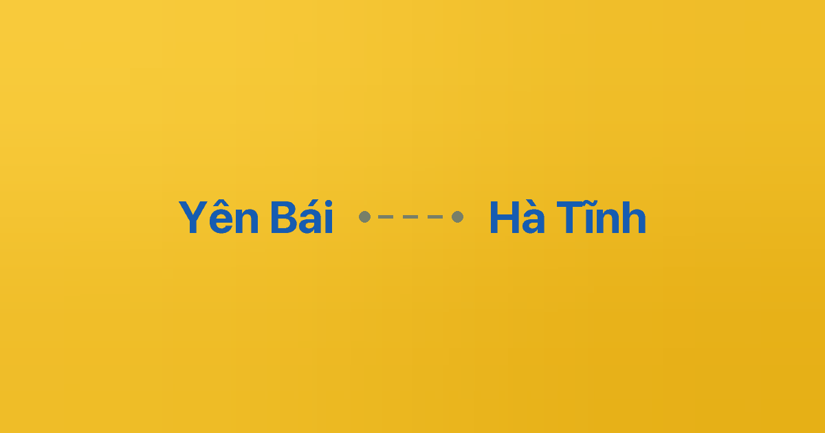 Xe ghép Yên Bái Hà Tĩnh 1 Xe ghép Yên Bái Hà Tĩnh