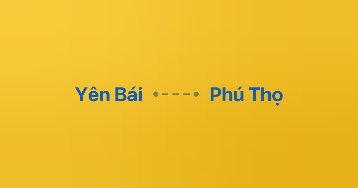 Xe ghép Yên Bái Phú Thọ